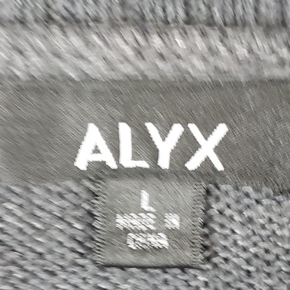 ALYX Knit open front shawl collar‎ cardigan size Large - Picture 5 of 6